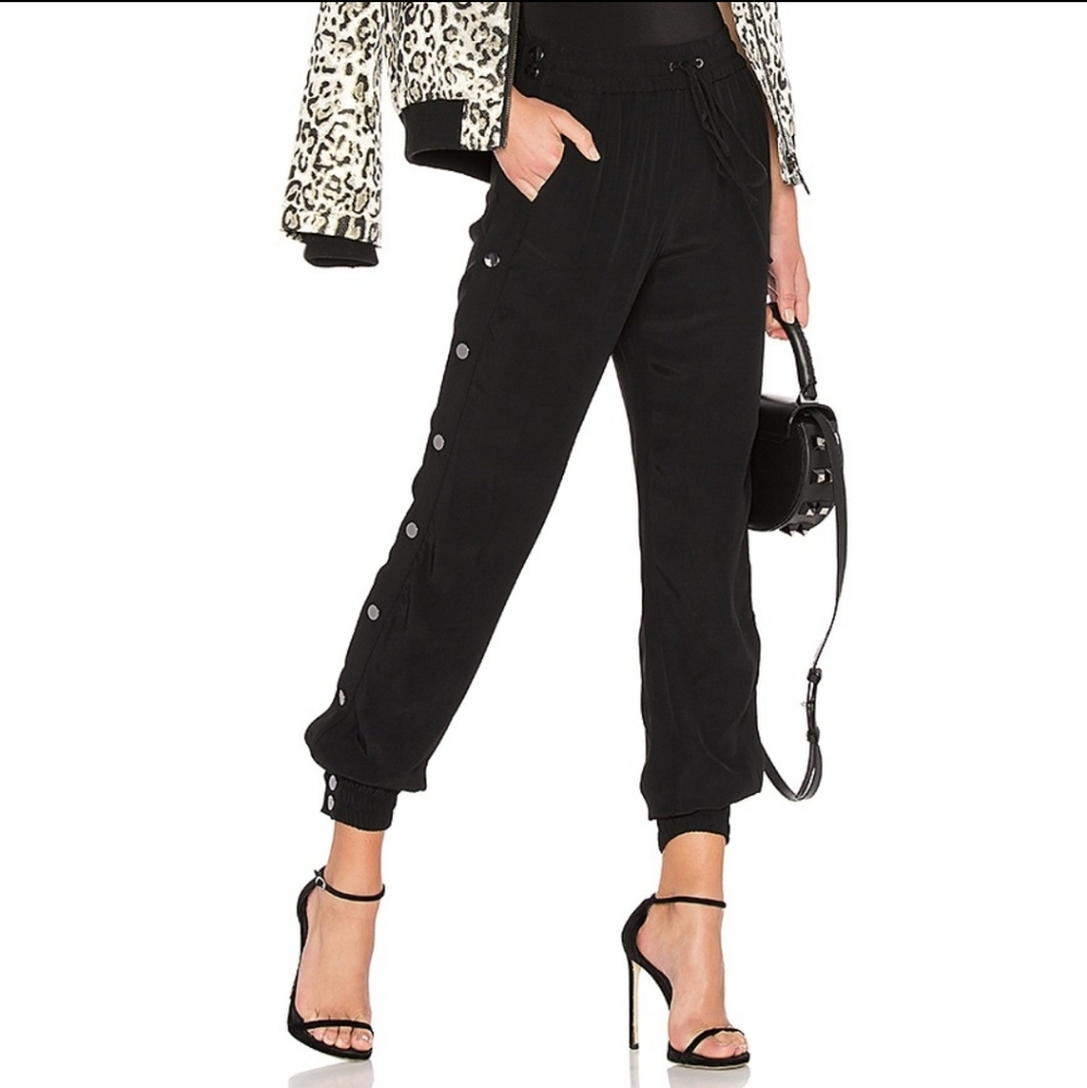 ❤LPA SNAP HIGH RISE PANT 552 JOGGERS, SMALL